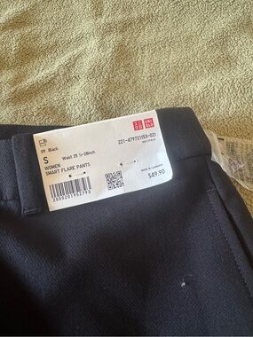 Uniqlo Black Women's Smart Flare Pants